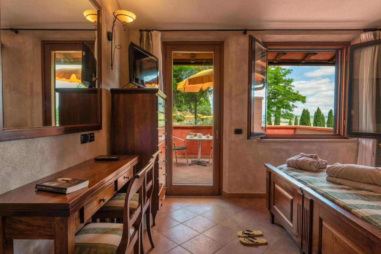 Casanova - Panoramic Rooms And Suites San Quirico dʼOrcia Exterior foto